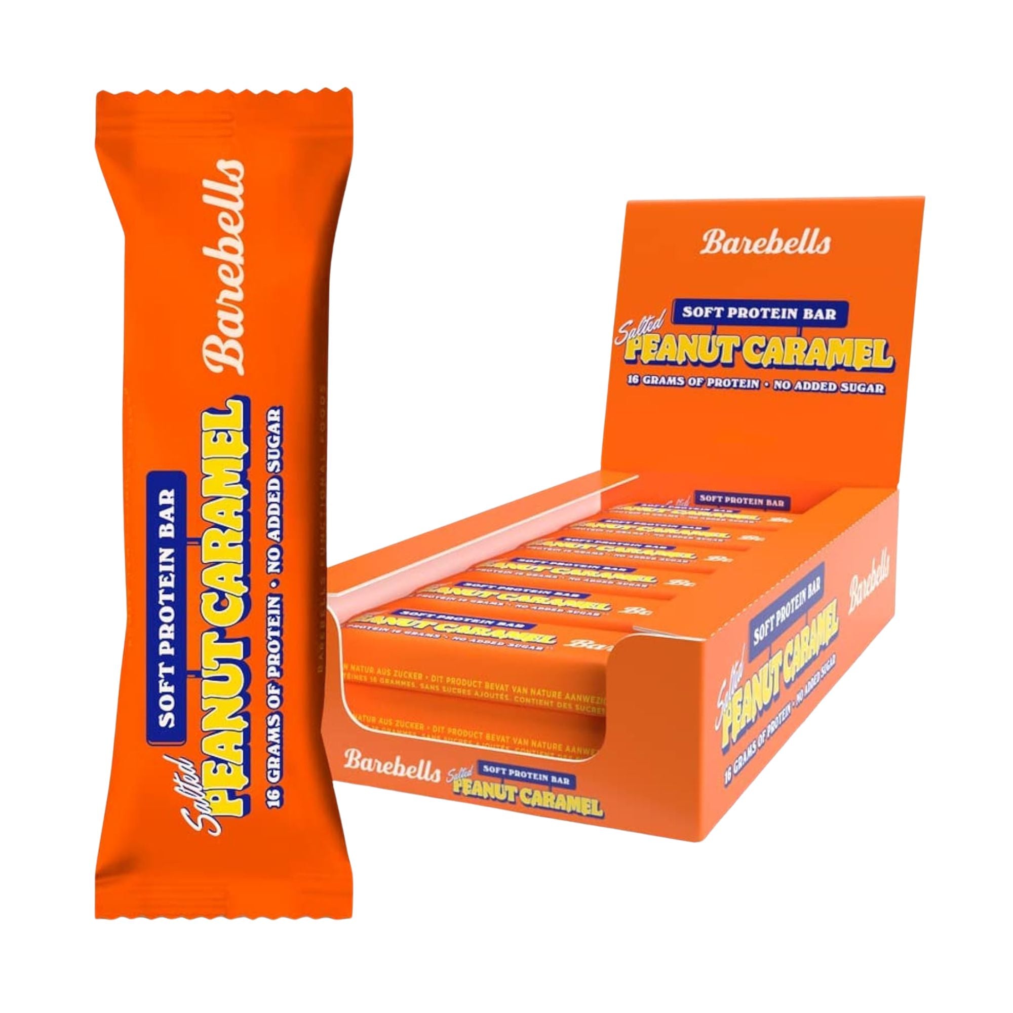 Barebells Soft Protein Salted Peanut & Caramel Bar 12x55g – Universal ...