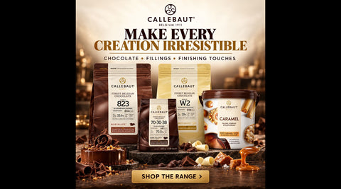 Callebaut range for irresistible chocolate creations