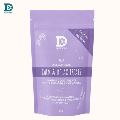 Dewkes Calm & Relax Bites Calming Dog Treats 70g