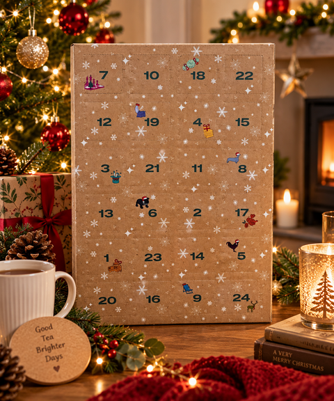 Teapigs 24 Days of Tea Christmas Advent Calendar - 24 Tea Temple Envelopes