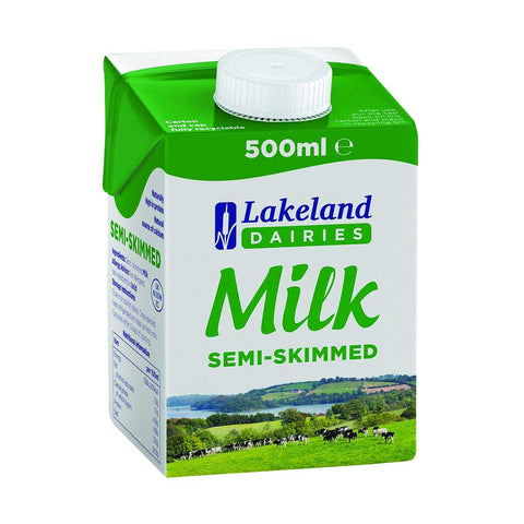 Lakeland SemiSkimmed Milk 12x500ml