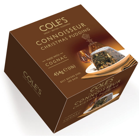 Cole's Connoisseur Christmas Pudding 6x454g