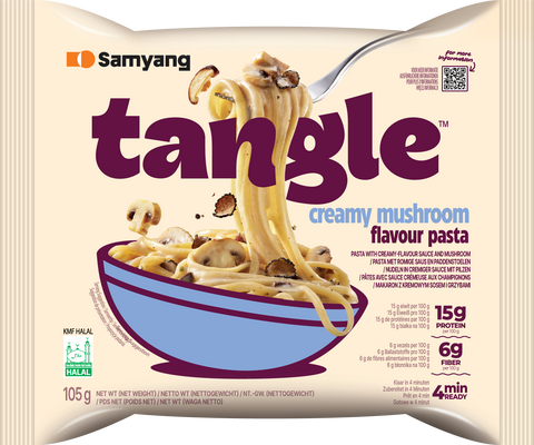 Samyang Tangle Creamy Mushroom Flavour Pasta 20x105g