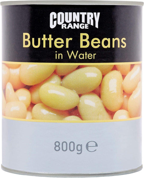 Country Range Butter Beans in Water 6x800g