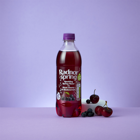 Radnor Spring Black Cherry & Blackcurrant 24x 500ml Bottles