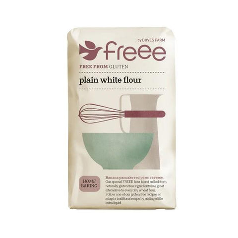 Freee By Doves Farm Free From Gluten Plain White Flour 1kg