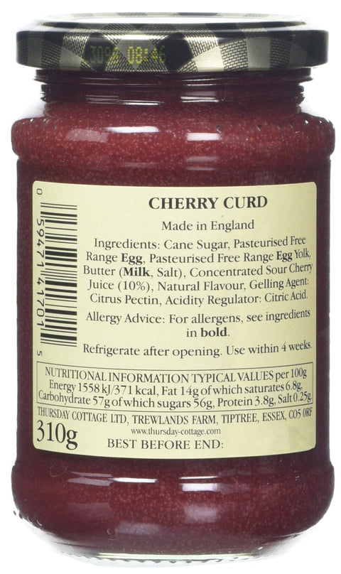 Thursday Cottage Cherry Curd 6x310g