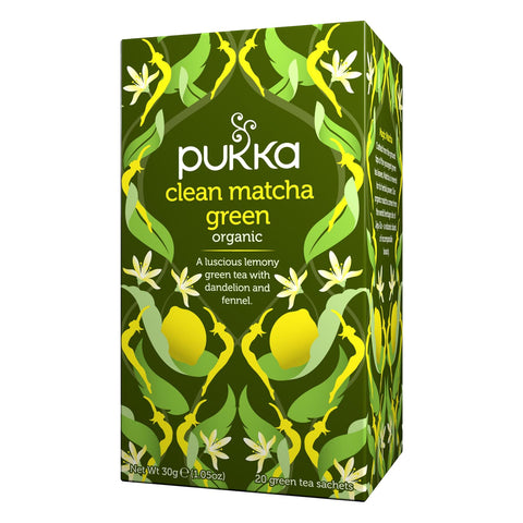 Pukka Clean Matcha Green - Pack of 20 Tea Bags