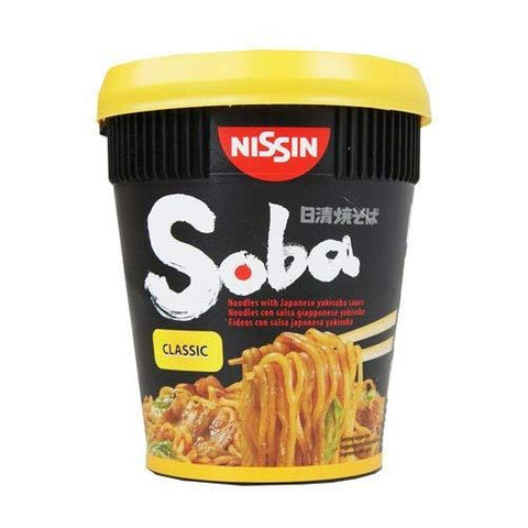 Nissin Soba Classic Pot Noodles Cups 8x90g