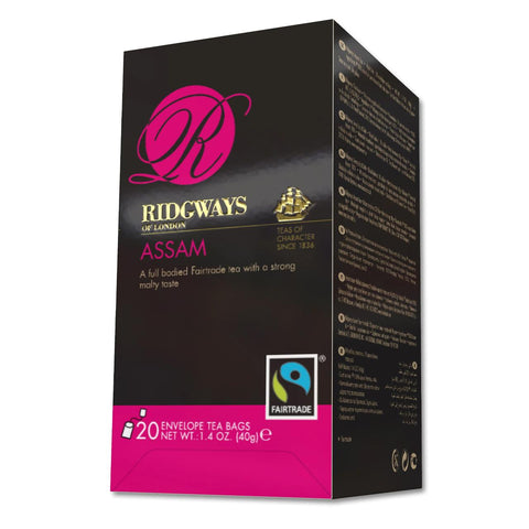 Ridgways Assam Enveloped Tea - 6 boxes of 20 Bags