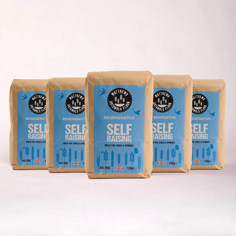 Matthews Regenerative Self Raising Flour 5 x 1.5kg