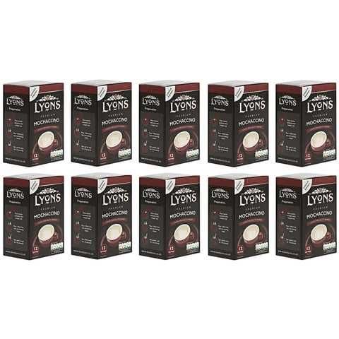 Lyons Mochaccino Sachets 10 x 12 x 15g
