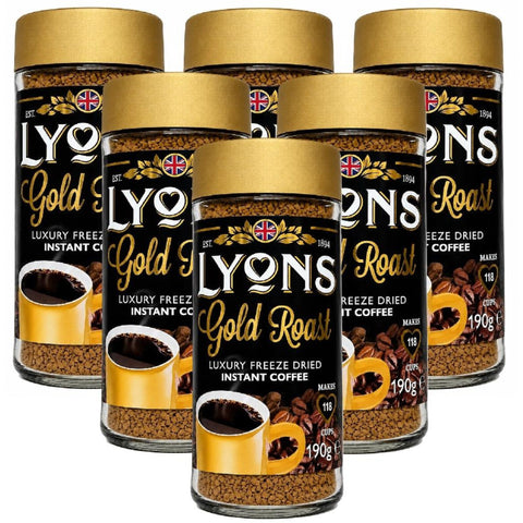 Lyons Gold Roast  6 x 190g