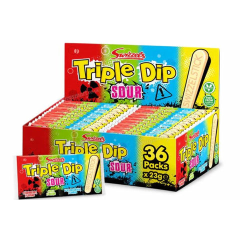 Swizzels Sour Triple Dip 36 x 23g