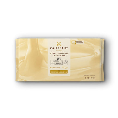 Callebaut W2 Couverture White Chocolate Blocks 5kg