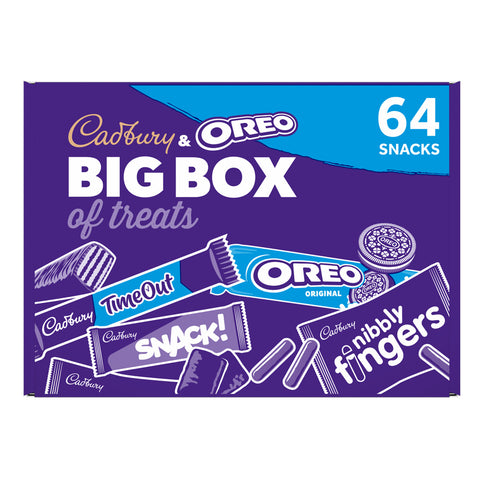 Cadbury & Oreo Biscuit 64 Selection Bulk Box