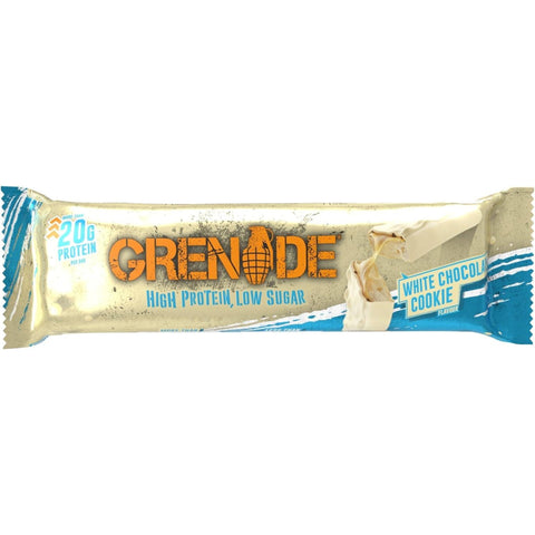 Grenade White Chocolate Cookie Protein Bar 12 x 60g