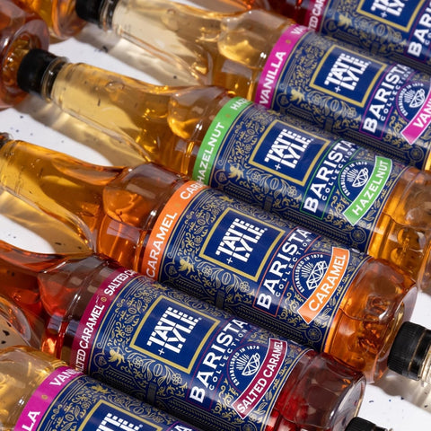 Tate & Lyle - Custom Case Pure Cane Sugar Syrups - Choose your Own - With Pumps Options - Fairtrade, Vegan and Vegetarian Friendly - Cold Drinks and Hot Drinks - 750ml x 4