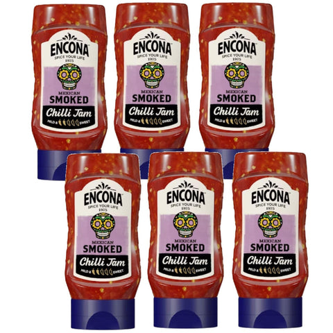 Encona Mexican Smoked Chilli Jam 6 x 285ml
