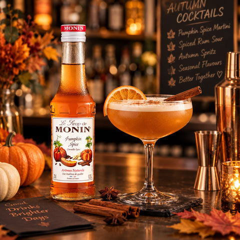 Monin Pumpkin Spice Syrup 250ml, bottle photo 4