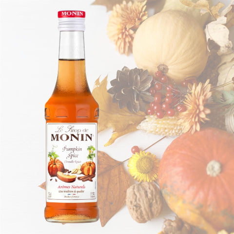 Monin Pumpkin Spice Syrup 250ml, bottle photo 5