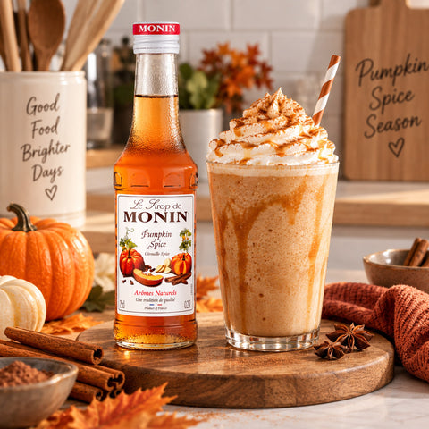 Monin Pumpkin Spice Syrup 250ml, bottle photo 6