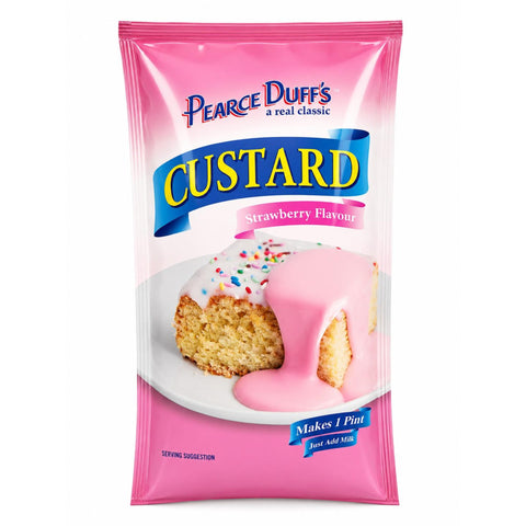 Pearce Duff's Strawberry Custard Powder 12 x 70g