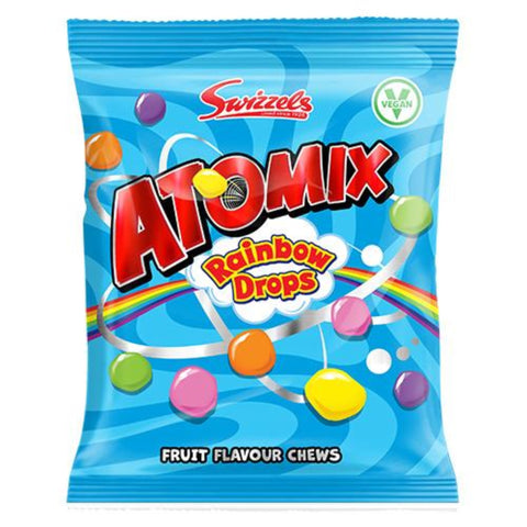 Swizzels Atomix Rainbow Drops 12 x 110g