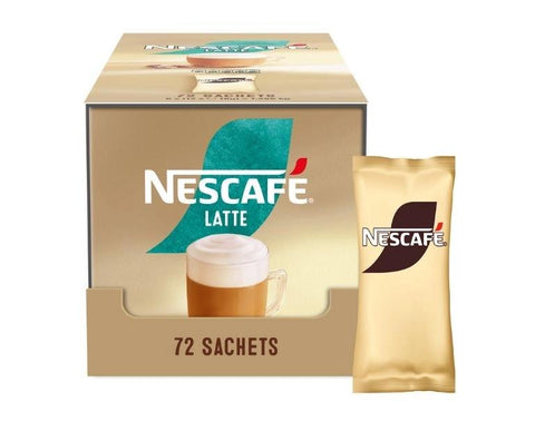 Nescafe Gold LATTE Sachets 72x18g