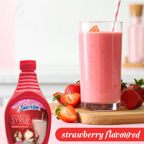 Sweet'N Low Sugar Free Strawberry Flavoured Syrup 510g