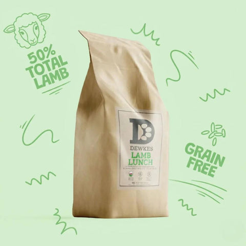 Dewkes Lamb Lunch Small Breed Grain Free Dog Food 2kg