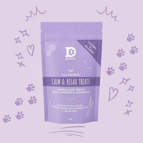 Dewkes Calm & Relax Bites Calming Dog Treats 70g