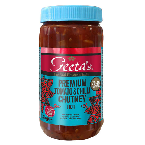 Geeta's Premium Tomato & Chilli Chutney 1.4kg