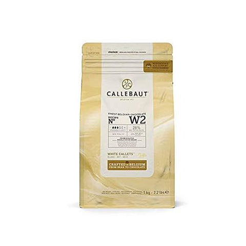 Callebaut W2 White Chocolate Chips  1kg