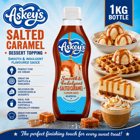 Askeys Treat Salted Caramel Dessert Topping 1kg