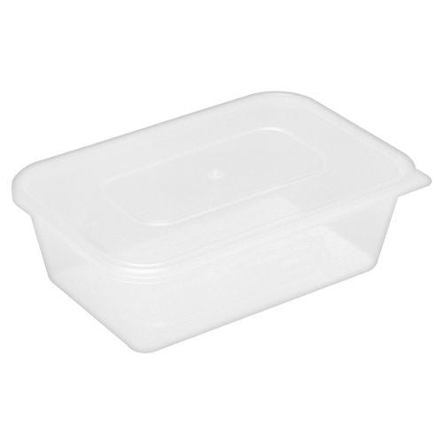 Satco Microwavable Plastic Containers 650ml - 250 Pack – Universal ...