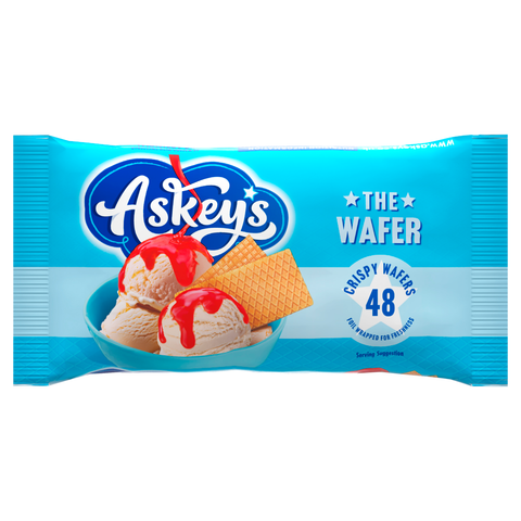 Askey's Family 48 Pack Ice Cream Wafers - 36 Packs