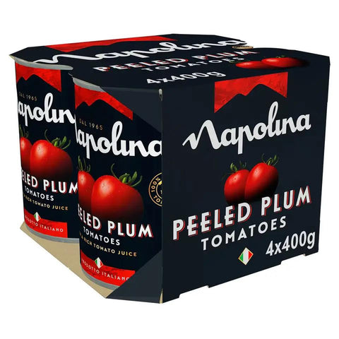 Napolina Peeled Plum Tomatoes 6x4x400g