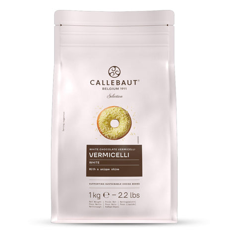 Callebaut White Chocolate Vermicelli 1kg