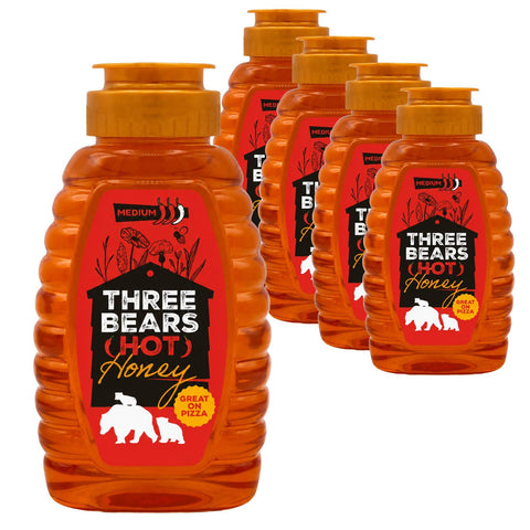 Meadows Honey Three Bears Honey Hot 340g