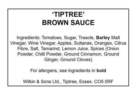 Tiptree Brown Sauce 72 x 40g