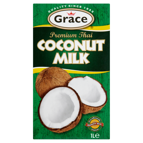 Grace Premium Thai Coconut Milk 12x1Ltr
