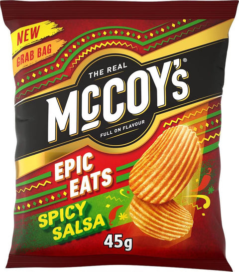 McCoy's Ridge Cut Spicy Salsa 36x45g