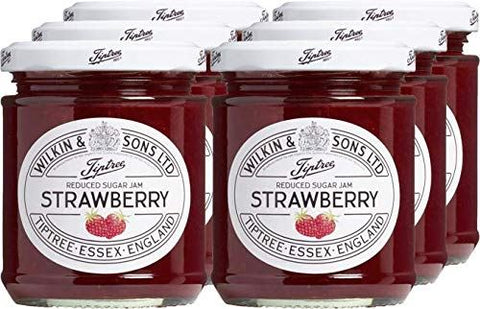 Tiptree Strawberry Reduced Sugar Jam 200g