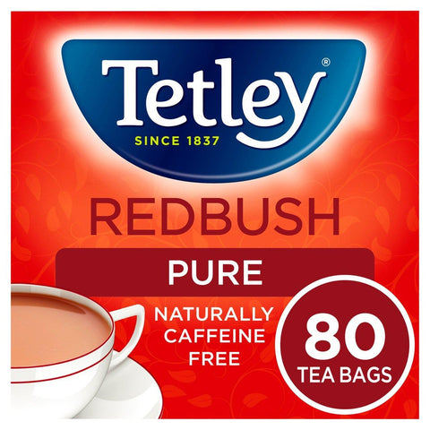 Tetley Redbush Teabags - 80 Pack (200g)