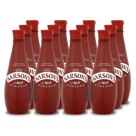 Sarson's Malt Vinegar Plastic Bottle 12x300ml