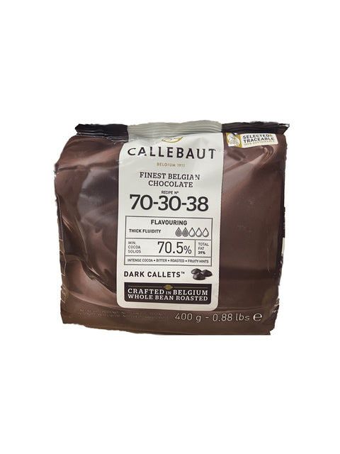 Callebaut 70-30-38 Dark Chocolate Chips 70.5% 400g