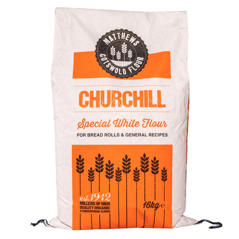 Matthews Cotswold  Churchill Premium White Bread Flour 1x16kg