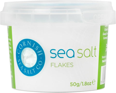 Cornish Sea Salt Flakes 8x50g