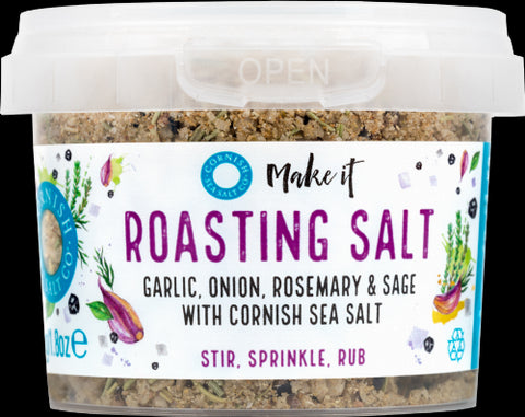 Cornish Sea Salt Roasting Salt 8x50g